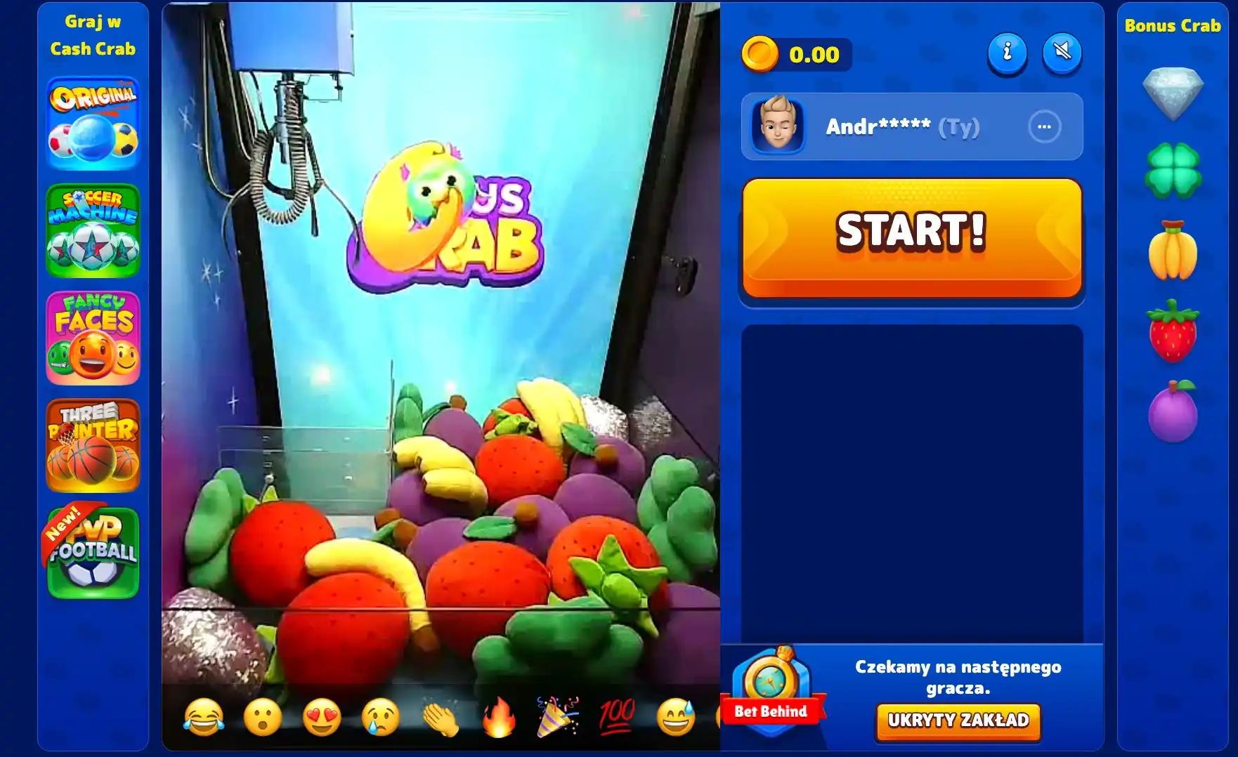 roby bonus crab