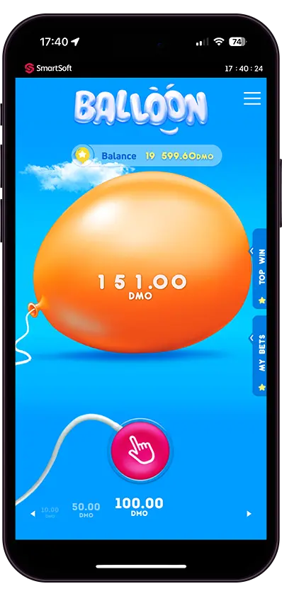 balloon w wersji mobilnej