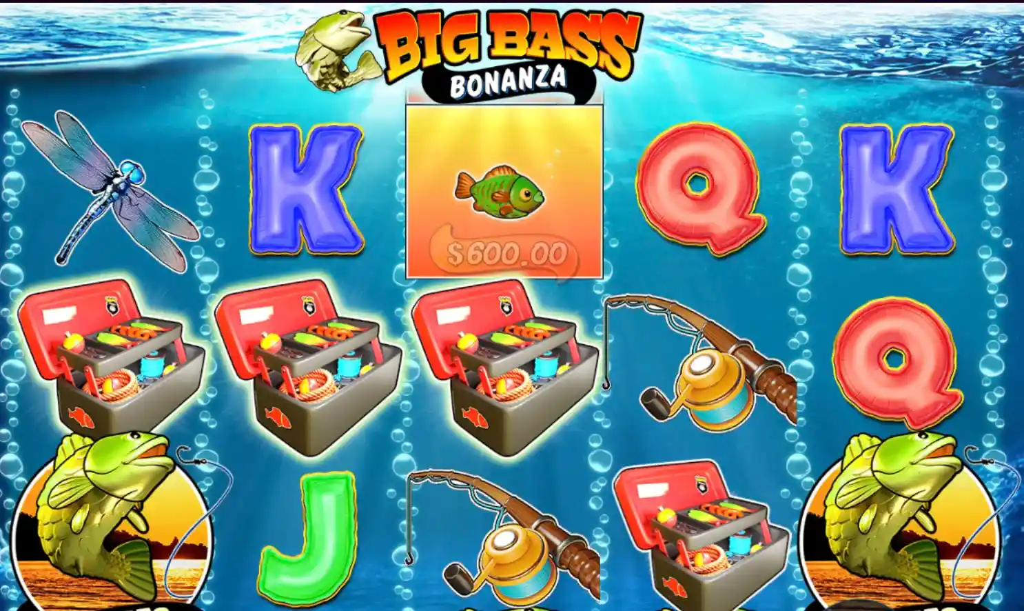 big bass bonanza symbole