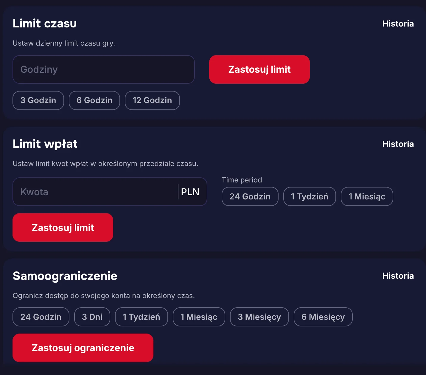 brionis odpowiedzialna gra